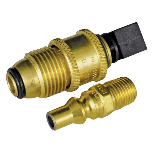 Brass Propane Coupling Adapter Kit - 1/4 in