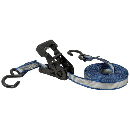 Gray Ratchet Tie Down Strap - 14 ft