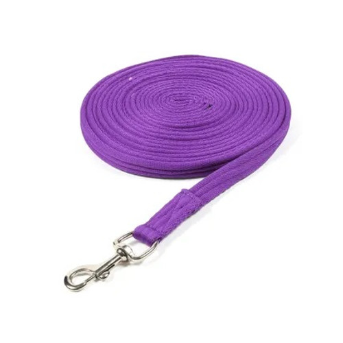 Soft Feel 26 ft Lunge Line - Purple