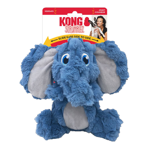 Kong Scrumplez Elephant Dog Toy