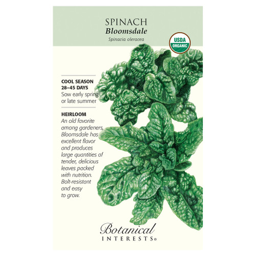 Bloomsdale Spinach Seeds