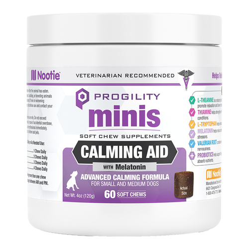 Nootie Dog Progility Calming Mini - 60 ct