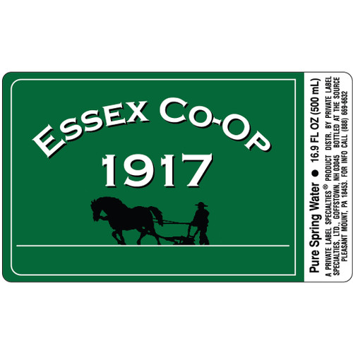 Essex County Co-Op 1917 Spring Water