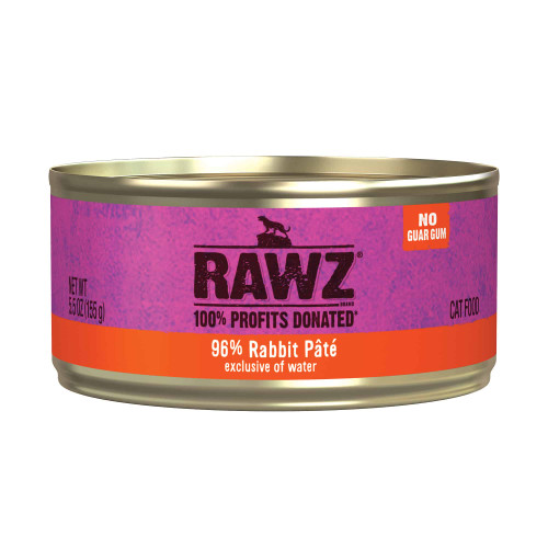 RAWZ® Rabbit Paté Canned Cat Food