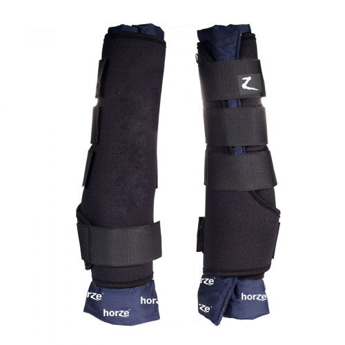 Horze Stable Therapy Boots Pro Front - Black