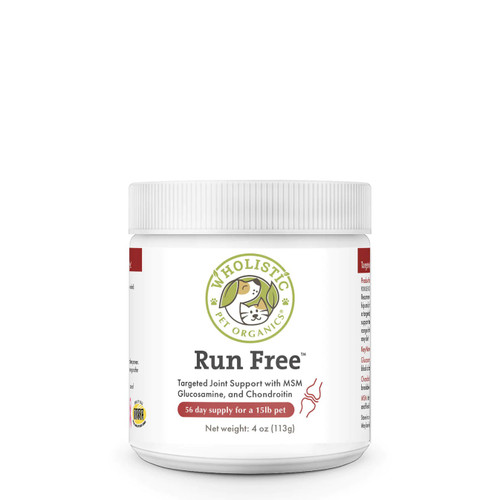 Wholistic Pet Run Free - 4 oz