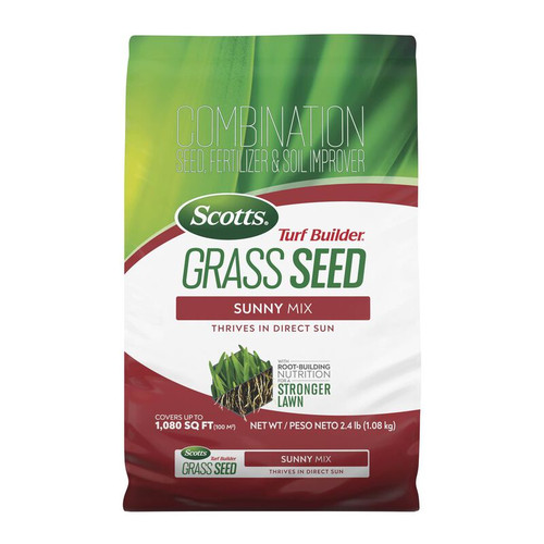 Turf Builder Grass Seed Sunny Mix - 2.4 lb