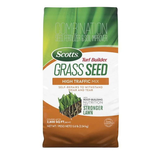 Turf Builder Grass Seeds High Traffic Mix 5.6 lb Essex County CoOp