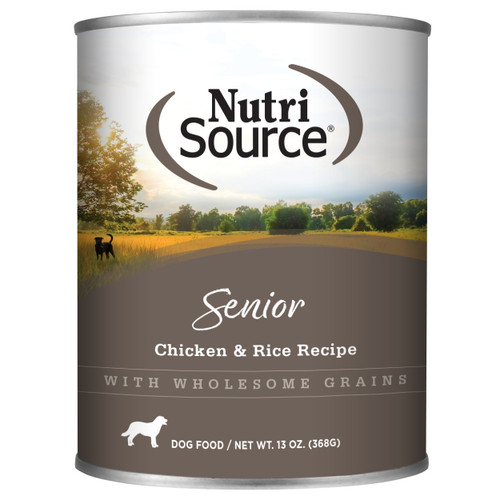 NutriSource® Senior Chicken & Rice Recipe Wet Dog Food