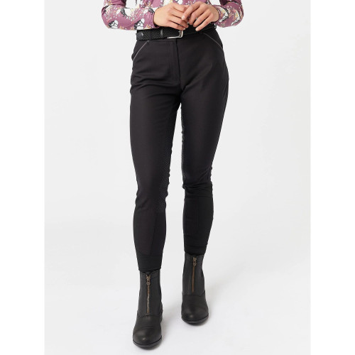 Women's Silicone Black Full Seat Breech - 32