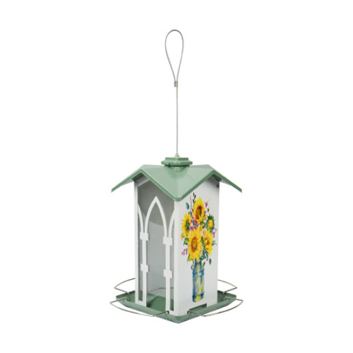 Country Cottage Metal Gazebo Bird Feeder