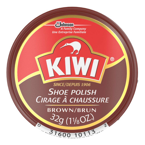 Brown Shoe Polish - 1-1/8 oz