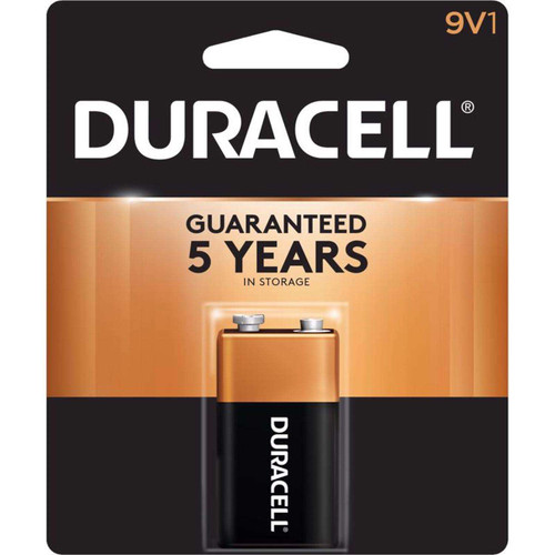Duracell Coppertop 9-Volt Alkaline Battery - 1 pk