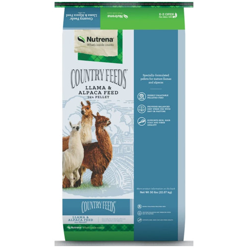 Nutrena® Country Feeds® Llama & Alpaca Feed 15% Textured