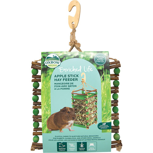 Oxbow Apple Stick Hay Feeder