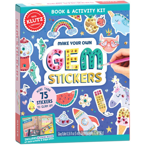 Klutz: Make Your Own Gem Stickers Activity