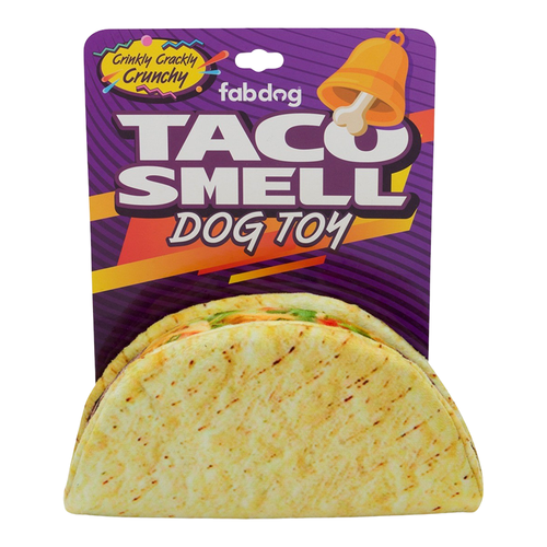 Bark Ernesto The Fish Taco Hundespielzeug – Plüsch Mit Quietscher, Größe M, Für Mittlere Hunde