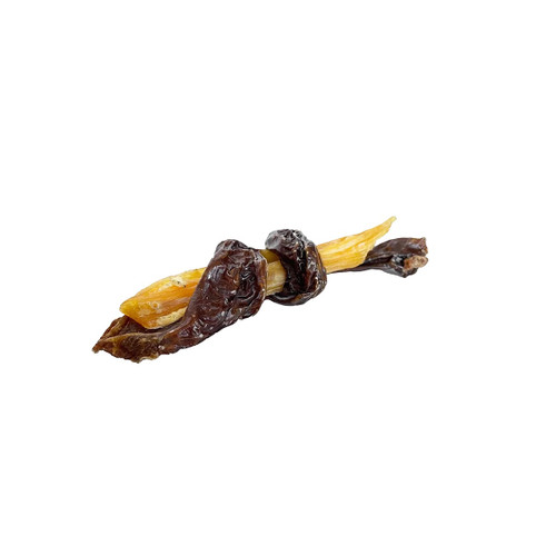 Chomper Wrapped Backstrap Dog Treat