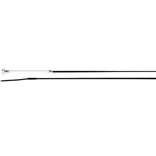Dressage Whip with White Handle