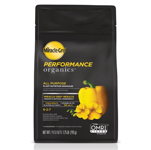 Miracle-Gro® Performance Organics All Purpose Plant Nutrition Granules 9-2-7