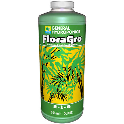 General Hydroponics FloraGro Plant Nutrients