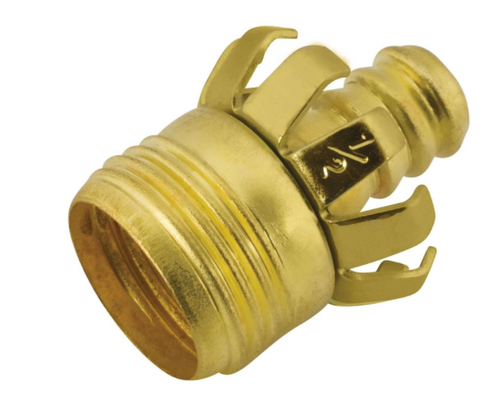 Ace 1/2 Metal Male Clinch Hose Mender Clamp