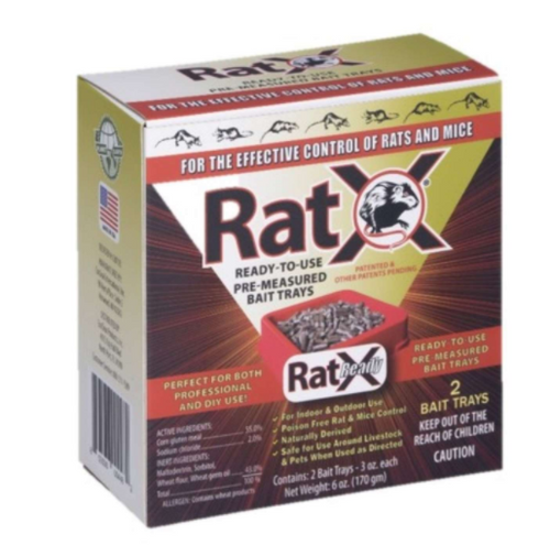 RatX Non-Toxic Bait Pellets For Mice and Rats 6 oz - 2 pk