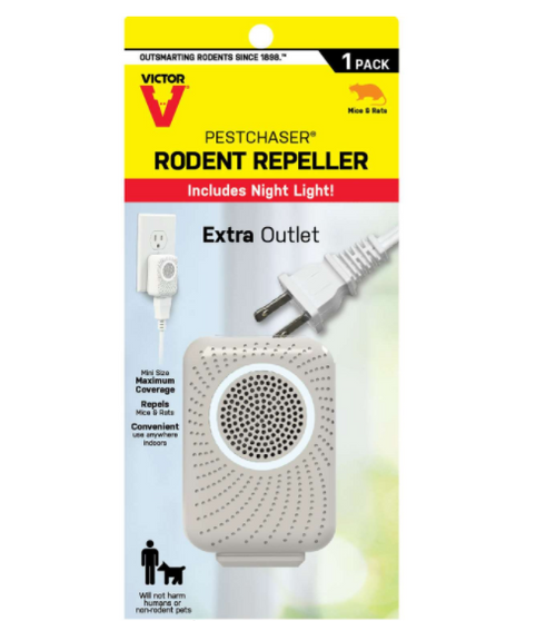 Victor PestChaser Plug-In Electronic Pest Repeller For Rodents
