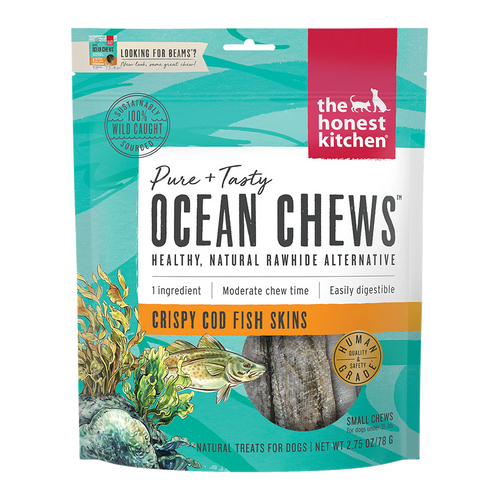 Honest Kitchen Ocean Chews Crispy Cod Fish Skins