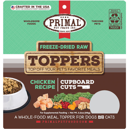 Primal Cupboard Freeze Dried Chicken Topper