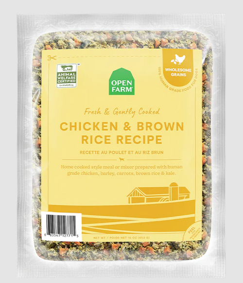 Open Farm Chicken and Brown Rice Gently Cooked Recipe