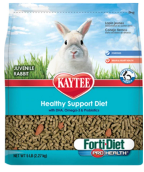 Kaytee Forti-Diet Pro Health Juvenile Rabbit Food