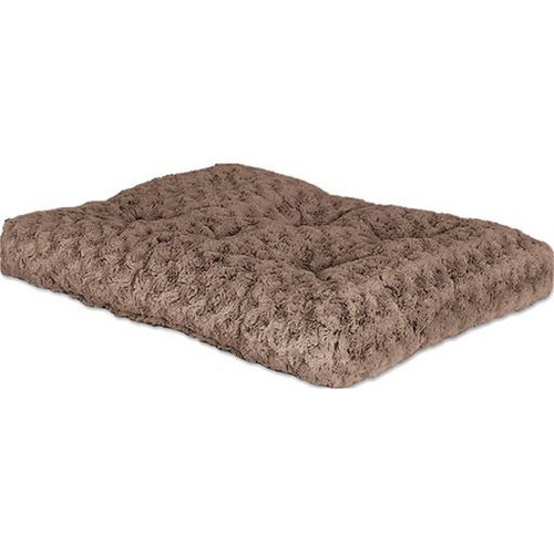 Quiet Time Mocha Fur Ombre Swirl Bed