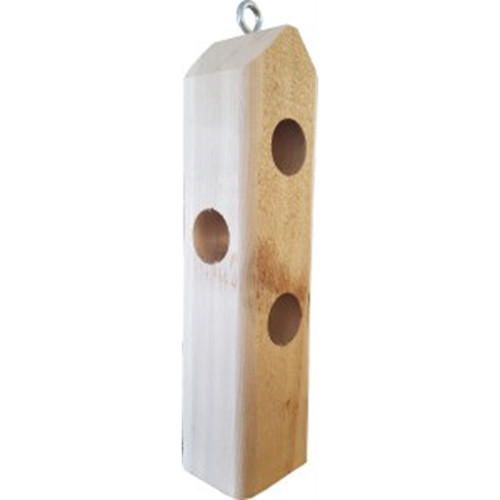 Hardwood Log Jammer Bird Feeder