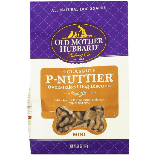 Old Mother Hubbard Mini Peanut Butter Biscuits - 20 oz
