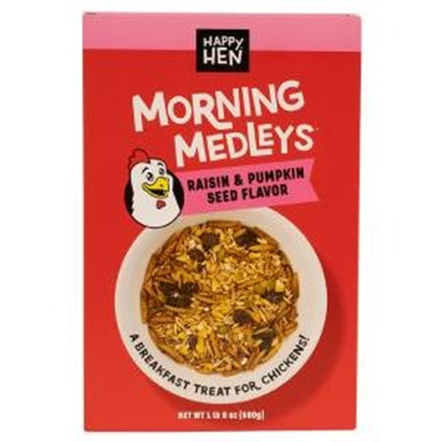 Morning Medleys Raisin & Pumpkin for Chickens - 1.5 lb