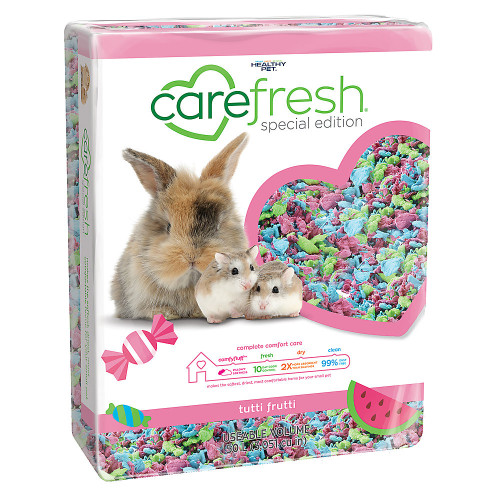 Carefresh Tutti Frutti Small Animal Bedding - 10 L