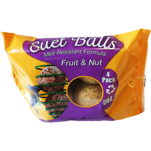 Wildlife Sciences® Fruit & Nut Suet Balls
