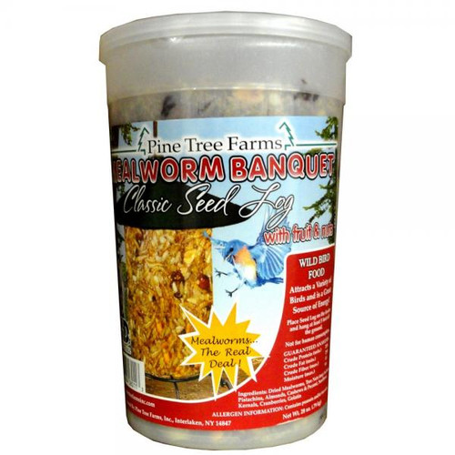 Pine Tree Farms® Mealworm Seed Log