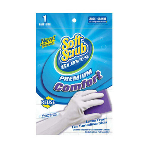 Premium Comfort White Vinyl Gloves