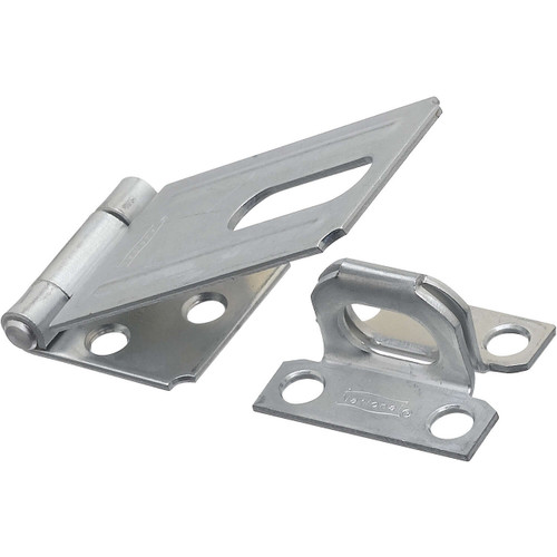 Zinc-Plated Steel Safety Hasp - 3 1/4 in