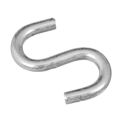 Zinc Open S-Hook - 1.5 in