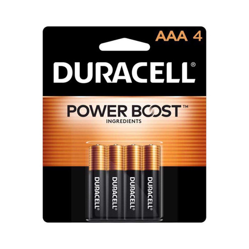 Duracell Coppertop AAA Alkaline Batteries - 4 pk