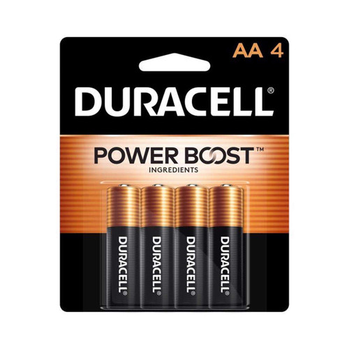 Duracell Coppertop AA Alkaline Batteries - 4 pk