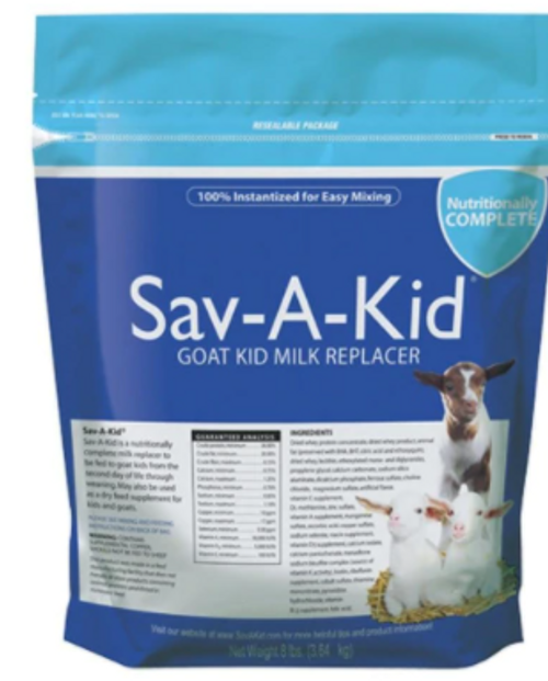 Save-A-Kid Non-Medicated Milk Replacer