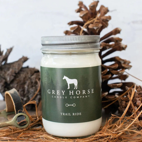 Grey Horse Trail Ride Soy Candle