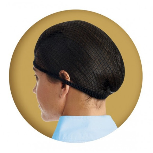 Deluxe Medium Brown Hair Net - 2 pk