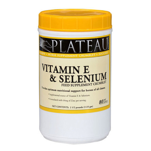 Plateau Vitamin E & Selenium Crumblet Horse Supplement - 2.5 lb