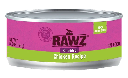 RAWZ® Shredded Chicken Canned Cat Food