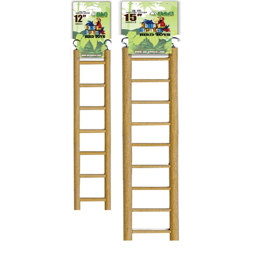 Happy Beaks Small Bird Wooden Hanging Ladder